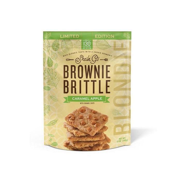SHEILA GS: Caramel Apple Brownie Brittle, 5 oz