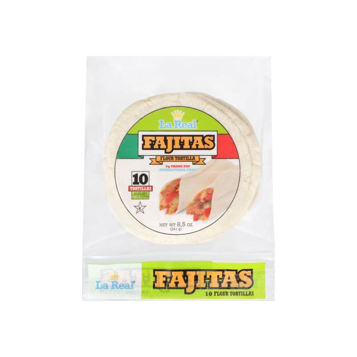 LA REAL: Fajitas Tortilla, 8.5 oz