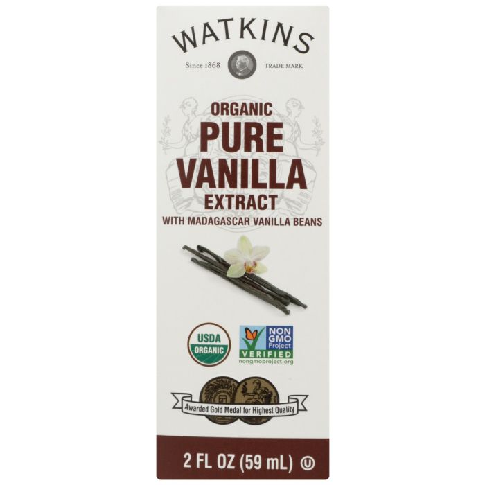 WATKINS: Organic Pure Vanilla Extract, 2 fo