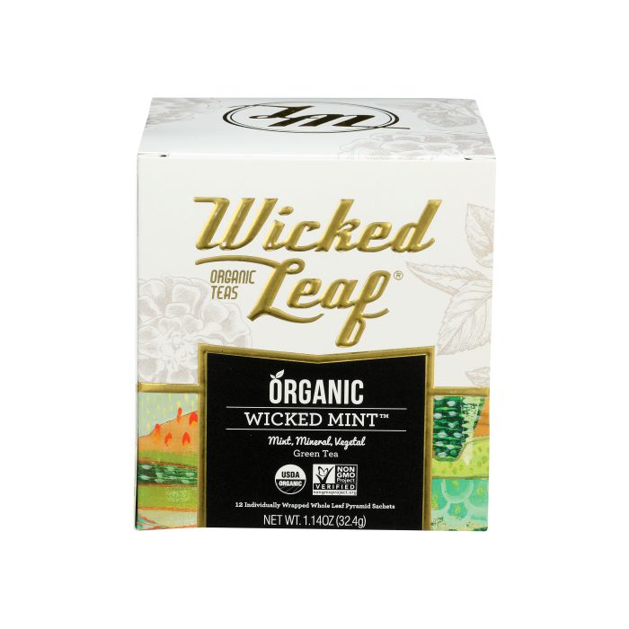 WICKED LEAF ORGANIC TEA: Organic Wicked Mint, 32.4 gm