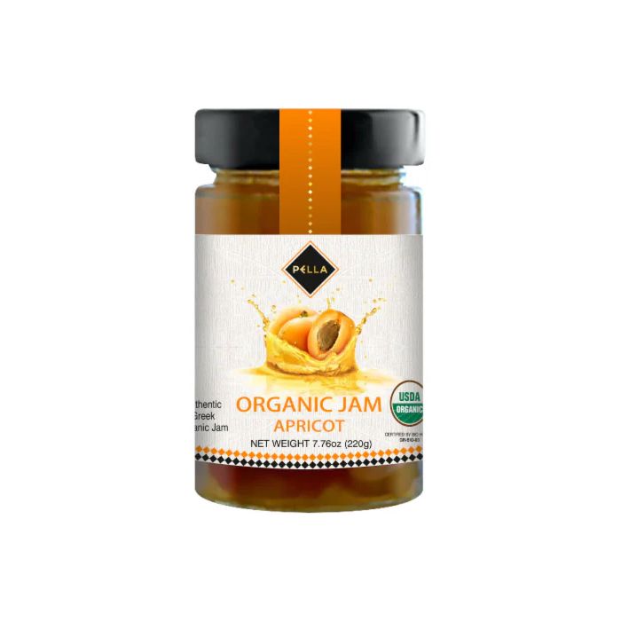 PELLA: Organic Apricot Jam, 7.76 oz