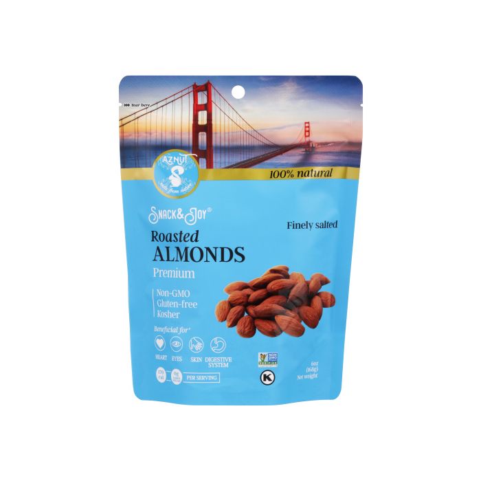 AZNUT: Roasted Almonds, 6 oz