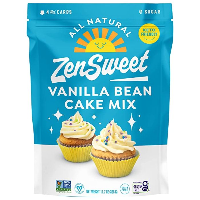 ZENSWEET: Vanilla Bean Cake Mix, 11.7 oz