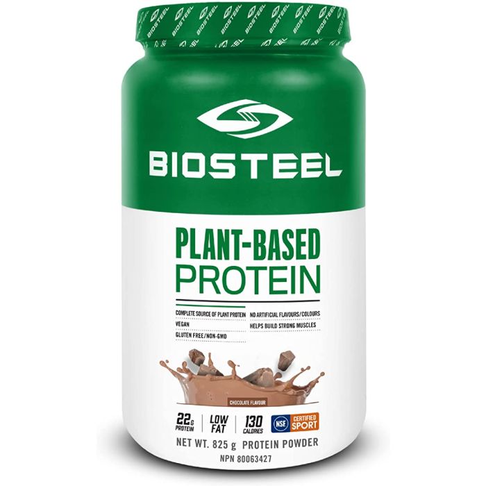 BIOSTEEL: Chocolate Plant Based Protein, 29 oz