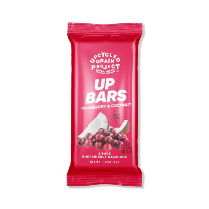 UPCYCLE GRAIN PROJECT: Cranberry & Coconut Bars, 1.48 oz