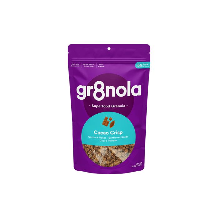 GR8NOLA: Cacao Crisp Superfood Granola, 10 oz