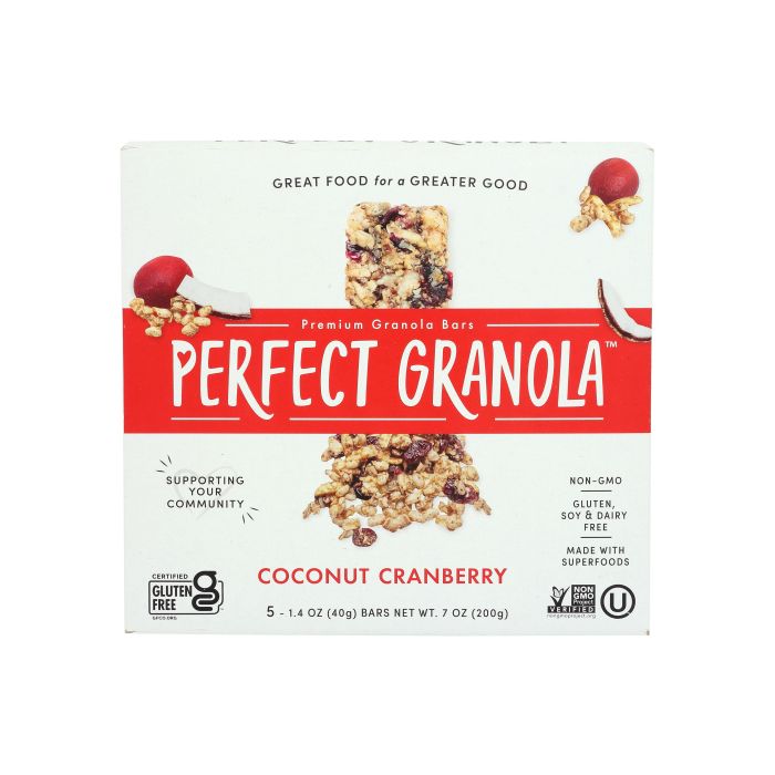 THE PERFECT GRANOLA: Coconut Cranberry Granola, 7 oz