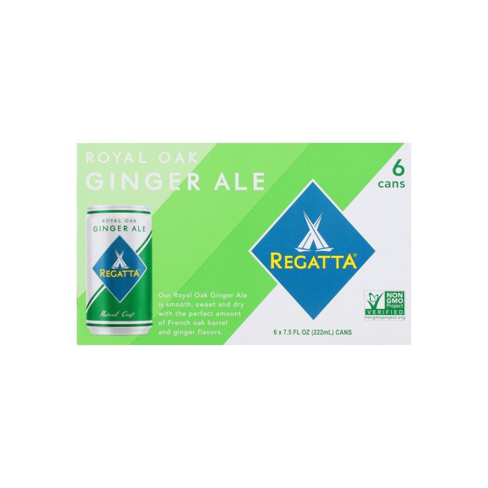 REGATTA: Royal Oak Ginger Ale 6 Pack, 45 fo
