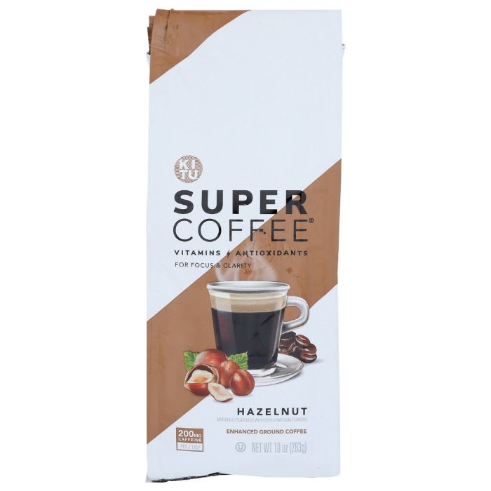 KITU: Hazelnut Ground Super Coffee, 10 oz