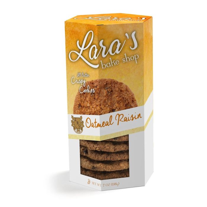 LARAS BAKE SHOP: Oatmeal Raisin Cookie, 7 oz