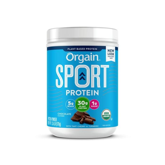ORGAIN: Chocolate Flavored Sport Protein, 1.26 lb