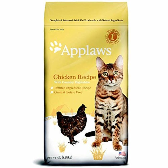 APPLAWS: Chicken Recipe Dry Cat Food, 4 lb