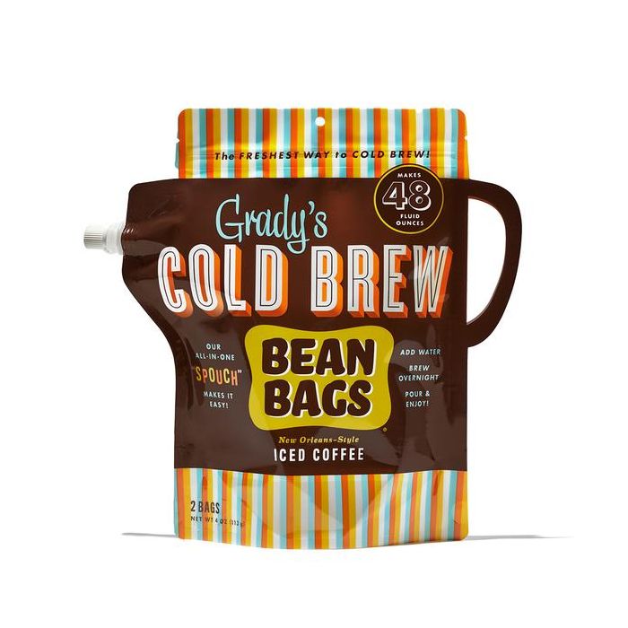 GRADYS COLD BREW: Coffee Spouch Kit, 4 oz