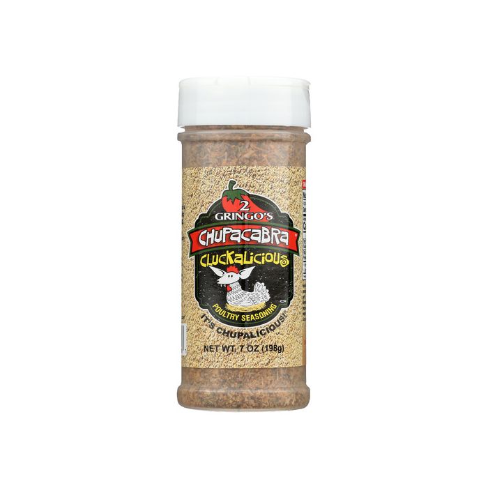 2 GRINGOS CHUPACABRA: Seasoning Cluckalicious, 7 OZ