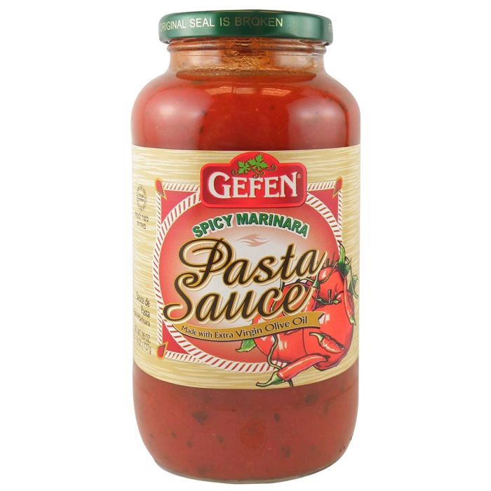 GEFEN: Spicy Marinara Pasta Sauce, 26 oz