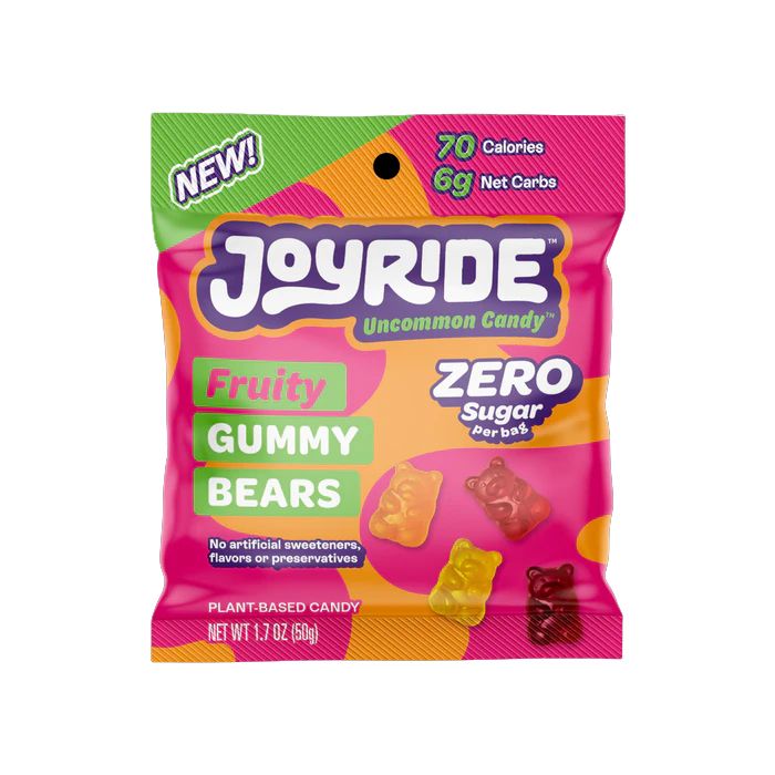 JOYRIDE: Fruity Bears Gummy Zero, 1.7 oz