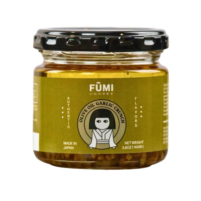 FUMI: Japanese Olive Oil Garlic Crunch, 3.8 oz