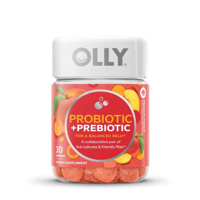 OLLY: Probiotic Plus Prebiotic Peachy Peach Gummies, 30 ea