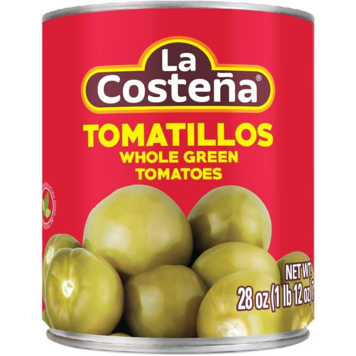 LA COSTENA: Tomatillos Whole Green Tomatoes, 28 oz