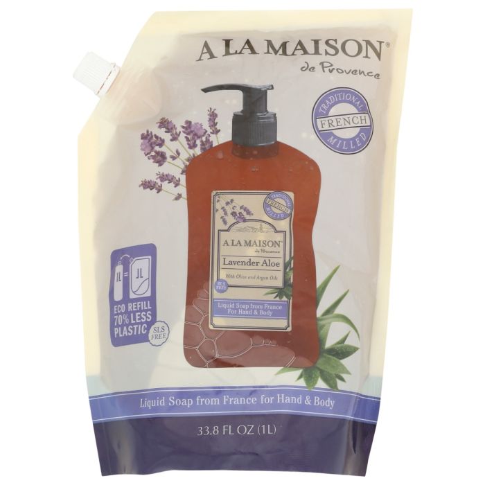 A LA MAISON: Lavender Aloe Liquid Soap, 33.8 fo