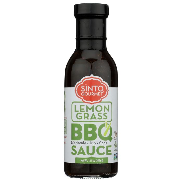 SINTO GOURMET: Lemongrass BBQ Sauce, 12 fo