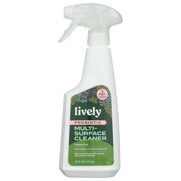 LIVELY: Probiotic Multi Surface Cleaner, 16 fo