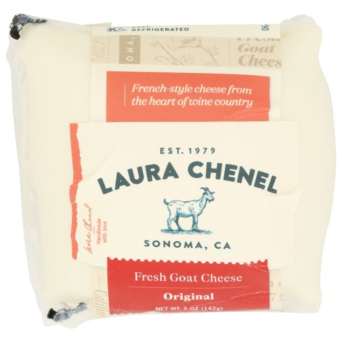 LAURA CHENELS: Chabis Fresh Goat Cheese Original, 5 oz