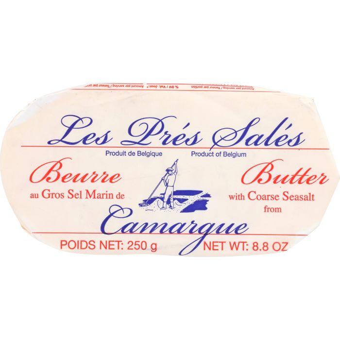 LES PRES SALES: Sea Salt Butter Camargue, 8.8 oz
