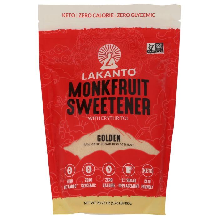 LAKANTO: Golden Monkfruit Sweetener, 28.22 oz