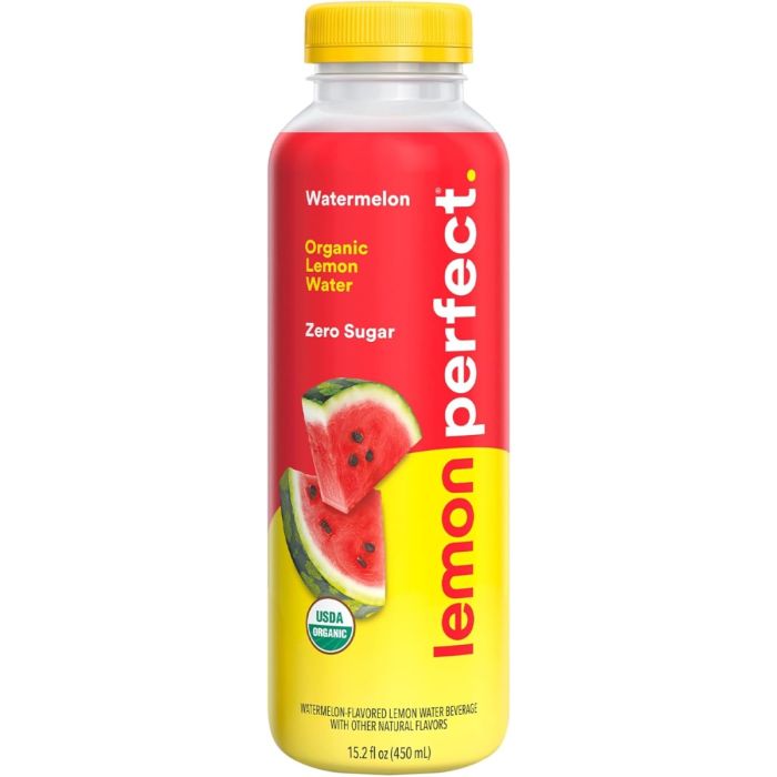 LEMON PERFECT: Watermelon Lemon Water, 15.2 fo