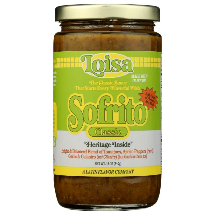 LOISA: Classic Sofrito Sauce, 12 oz