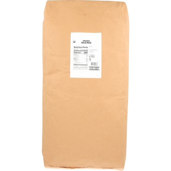 LUNDBERG: Organic Wild Rice, 25 lb