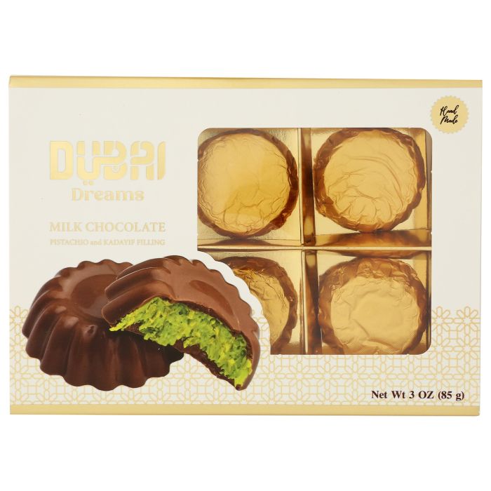 LEPAON CHOCOLATIER: Dubai Dreams Milk Chocolate Bites, 3 oz