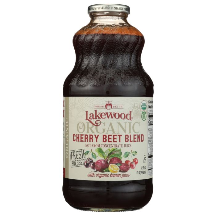 LAKEWOOD: Organic Cherry Beet Juice Blend, 32 fo