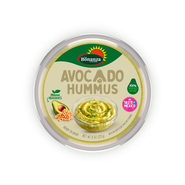 LA BONANZA: Avocado Hummus Dip, 8 oz