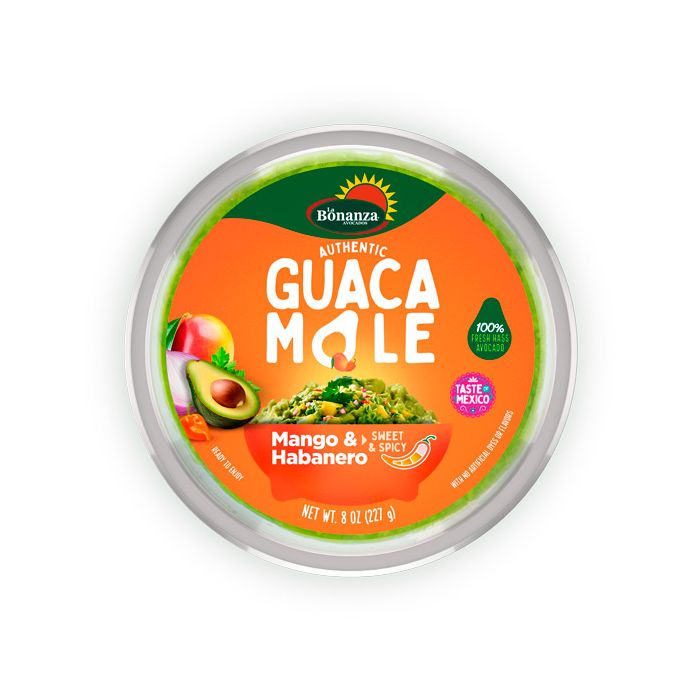 LA BONANZA: Mango and Habanero Guacamole Dip, 8 oz