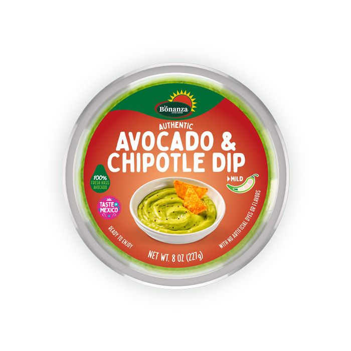 LA BONANZA: Avocado and Chipotle Dip, 8 oz