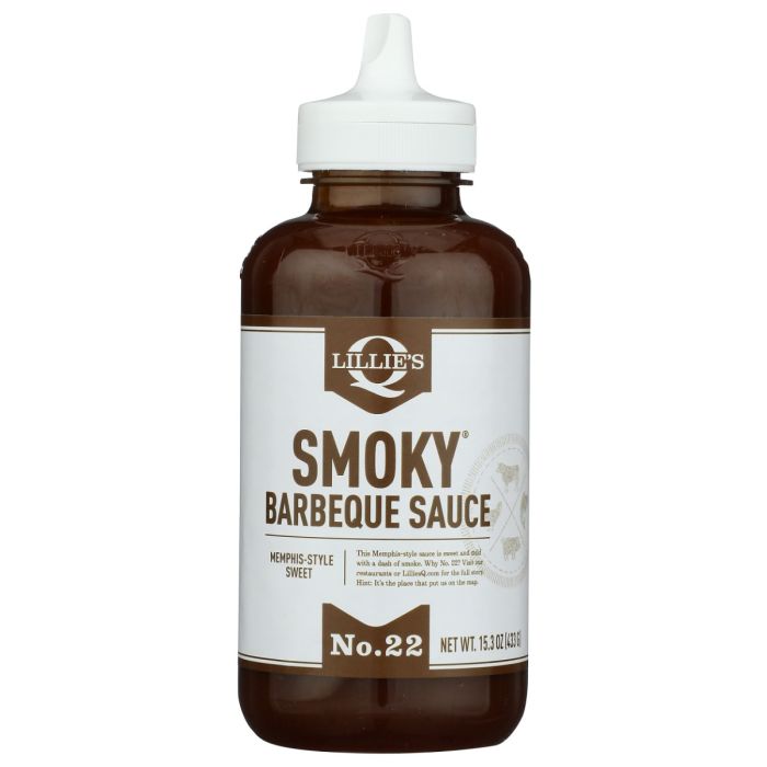 LILLIES Q: Smoky Barbeque Sauce, 15.3 oz