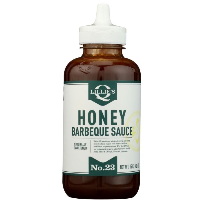 LILLIES Q: Honey Barbeque Sauce, 15 oz