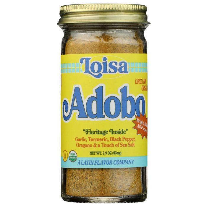 LOISA: Organic Adobo Seasoning, 2.9 oz