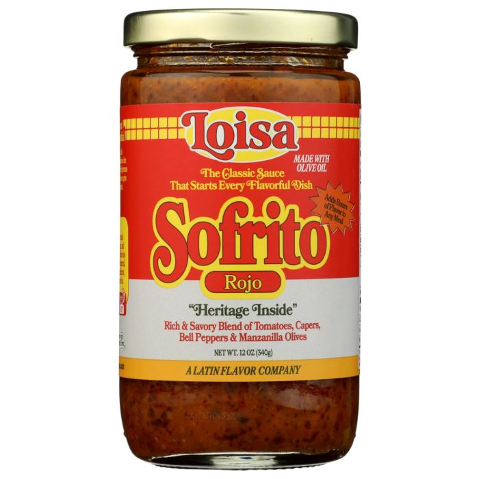 LOISA: Sofrito Rojo Sauce, 12 oz