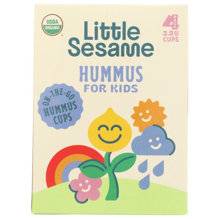 LITTLE SESAME: Kids Hummus Multipack, 10 oz