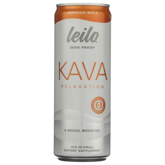 LEILO: Kava Moscow Mule Beverage, 12 fo