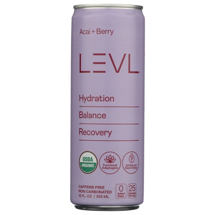 LEVL: Acai Berry Beverage, 12 fo