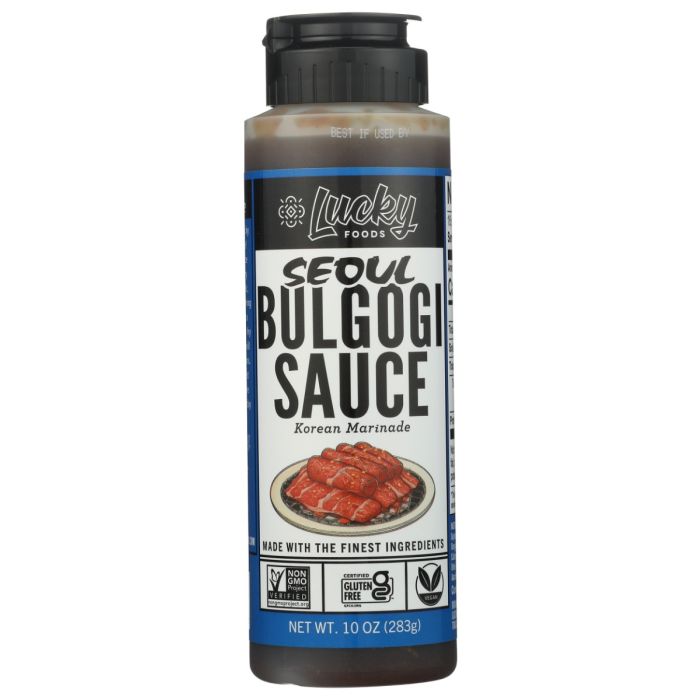 LUCKY: Bulgogi Sauce Squeeze Bottle, 10 oz