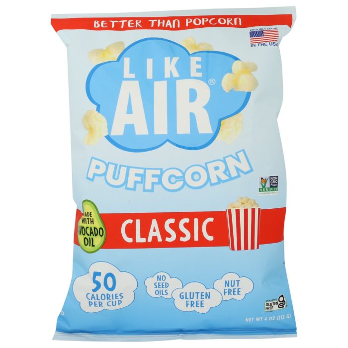 LIKE AIR: Classic Puffcorn, 4 oz