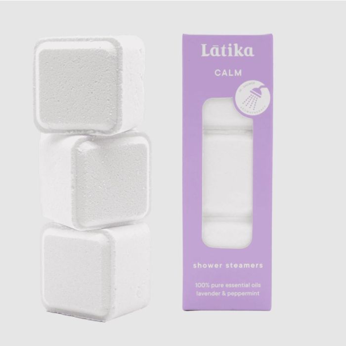 LATIKA BEAUTY: Calm Aromatherapy Shower Steamers, 9 oz