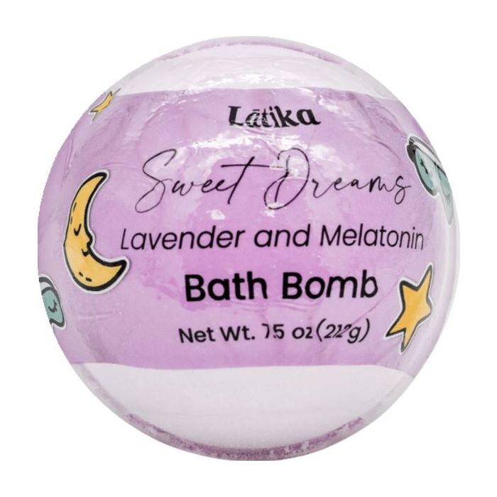 LATIKA BEAUTY: Sweet Dreams Bath Bomb, 7.5 oz