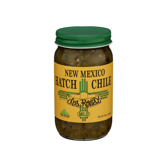 LOS ROAST: New Mexico Mild Green Chile, 16 oz