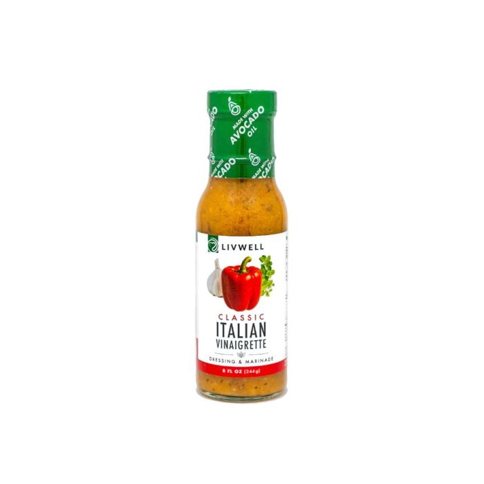 LIVWELL FOODS: Classic Italian Vinaigrette and Marinade, 8 fo